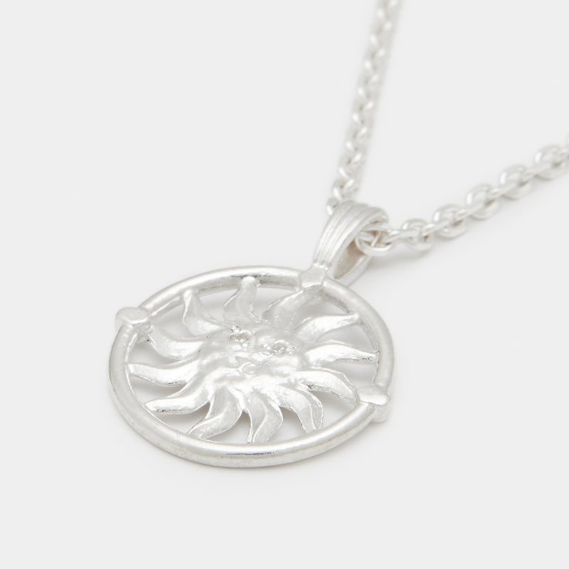 Teen Aurora Star Necklace in Silver
