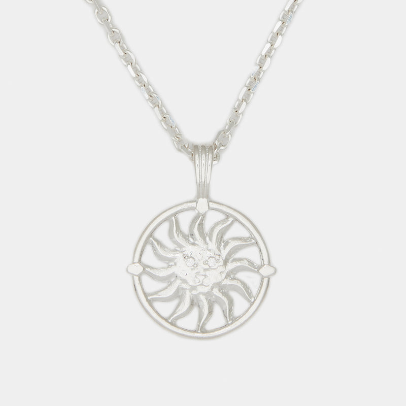 Teen Aurora Star Necklace in Silver