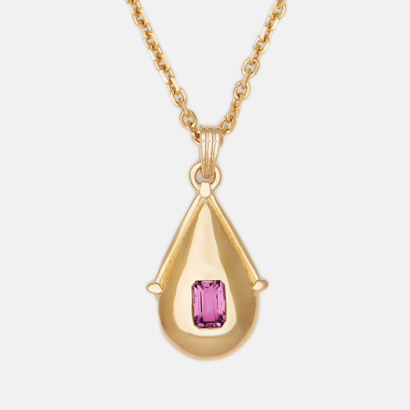 Villa Birthstone Necklace in Gold