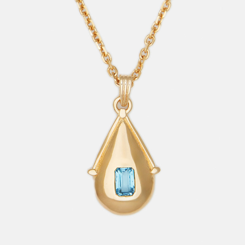 Villa Birthstone Necklace in Gold