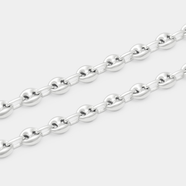 Petit Port Link Chain in Silver