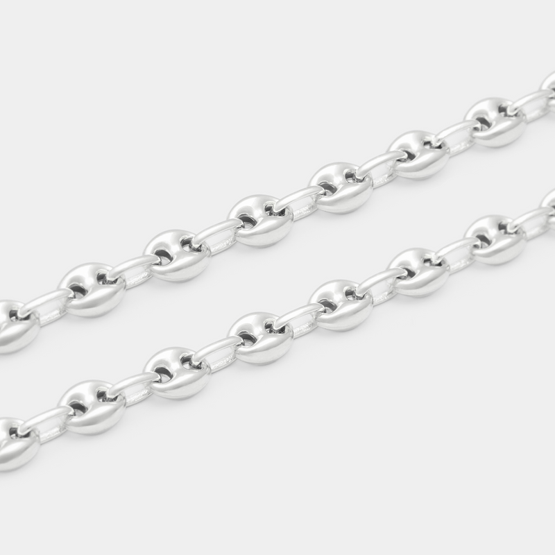 Petit Port Link Chain in Silver