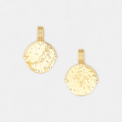 Zodiac Necklace in Gold for Him