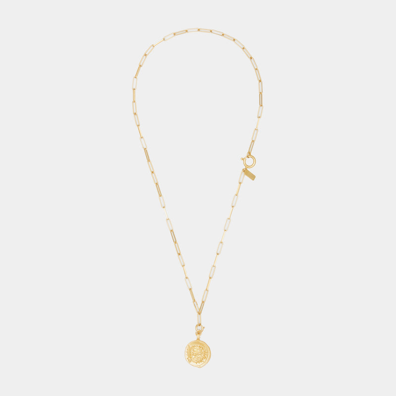 Jeanne Charm on Cairo Chain in Gold