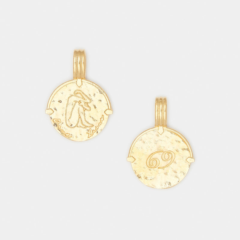 Zodiac Necklace in Solid Gold for Him
