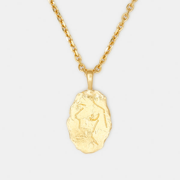 Dieu créa Necklace in Gold for Him