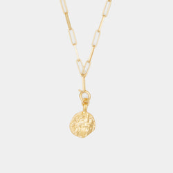Medusa Charm on Cairo Chain in Gold