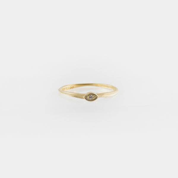 Eye of Horus Coulée Ring