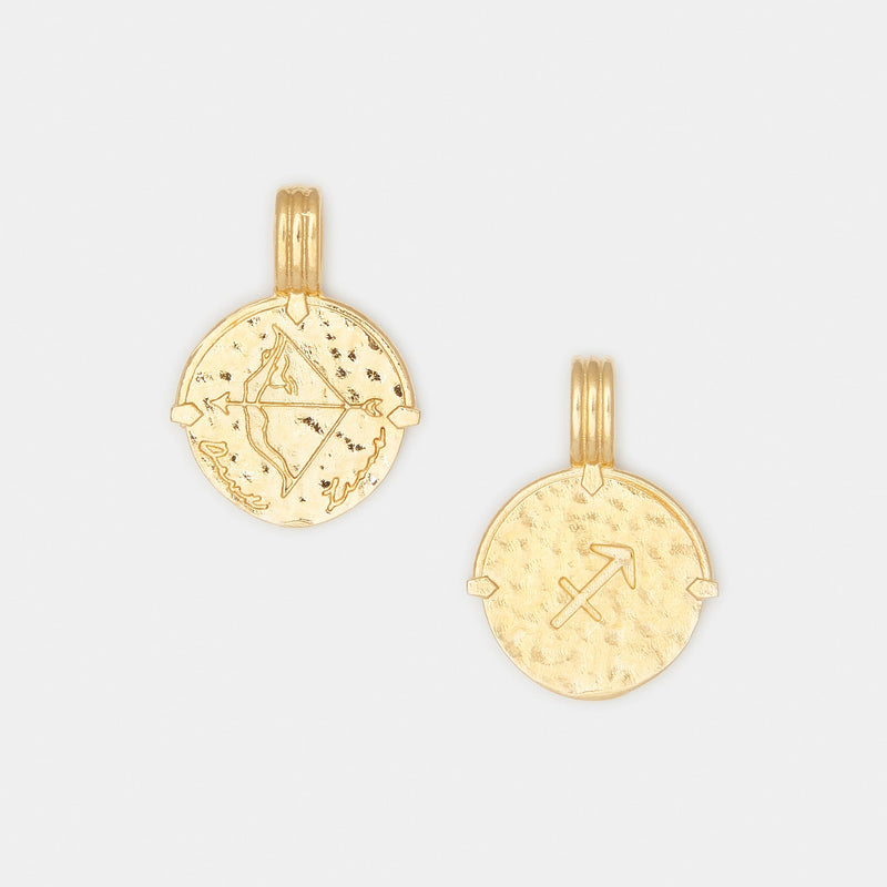 Zodiac Necklace in Solid Gold for Him