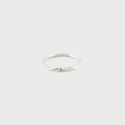 Bague Cléo Coulée à Diamant en Or
