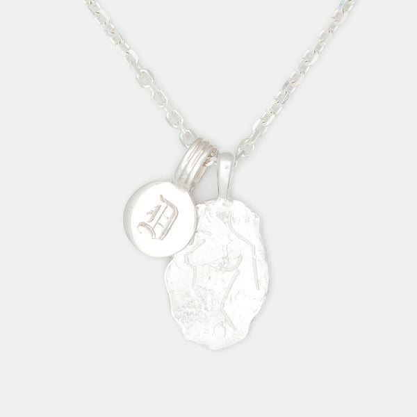 Dieu créa Medallion Combo Necklace in Silver
