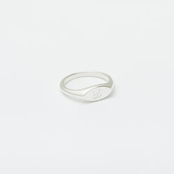 Norman Signet Ring in Sterling Silver