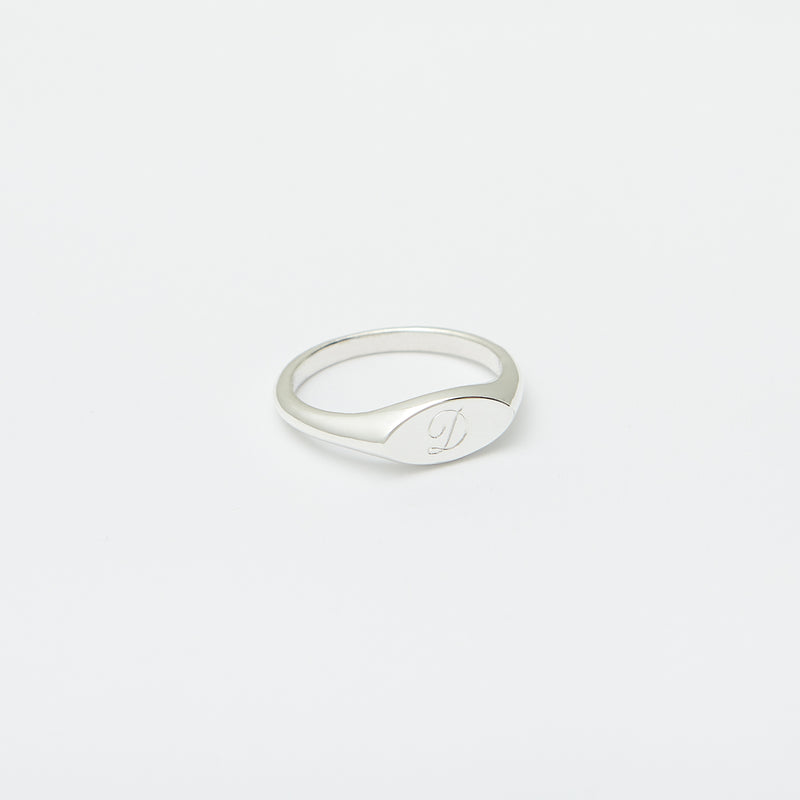 Norman Signet Ring in Sterling Silver