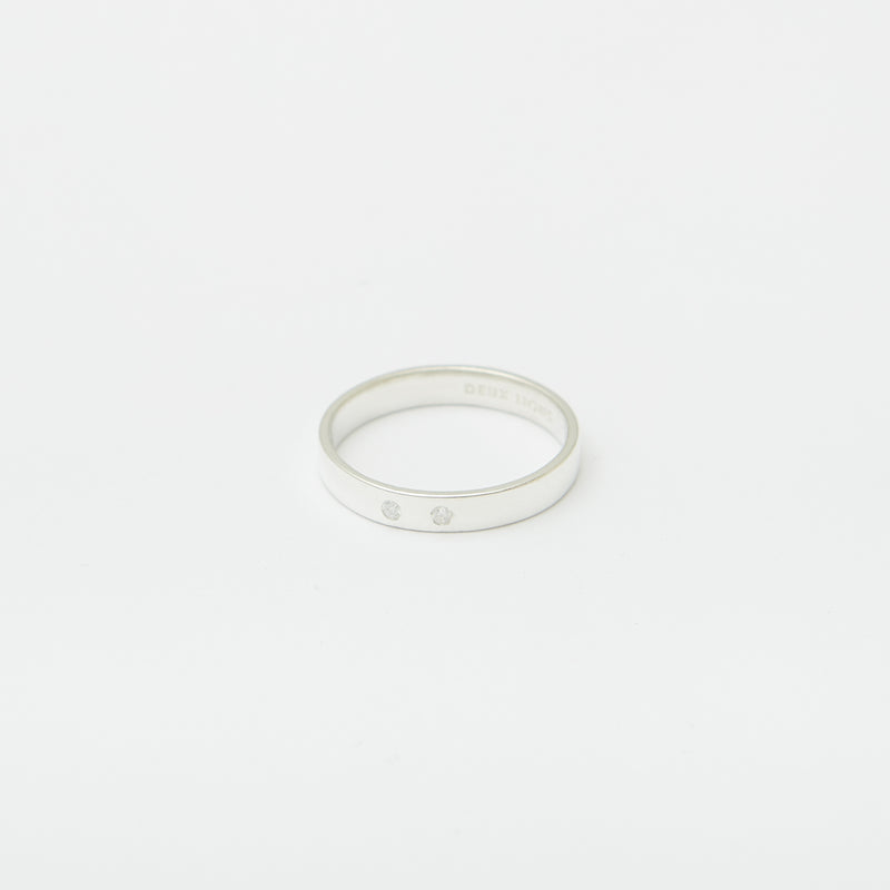 3.5mm Henchey Band Flat in Sterling Silver