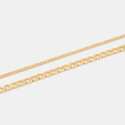 Wild Stack Cuban Chains in Gold for Him