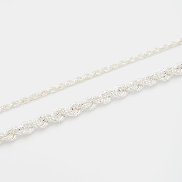 Stack Eternal Link Chains in Silver