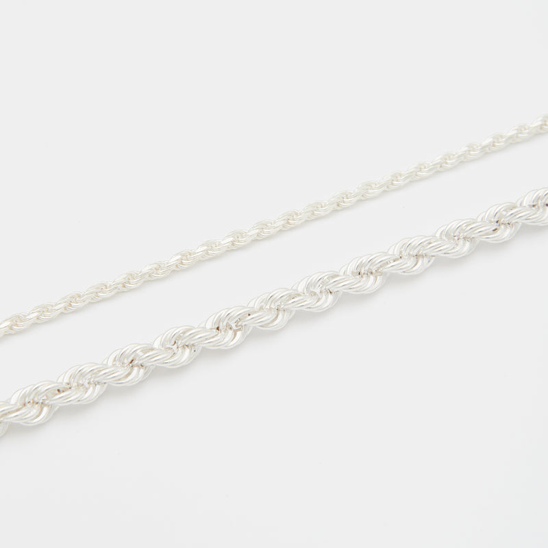Stack Eternal Link Chains in Silver