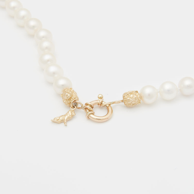 Louis III Pearl Necklace – DEUX LIONS JEWELRY