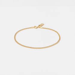 Baby Cuban Bracelet in Gold for her