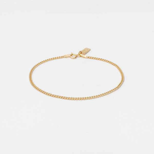 Baby Cuban Bracelet in Gold for her