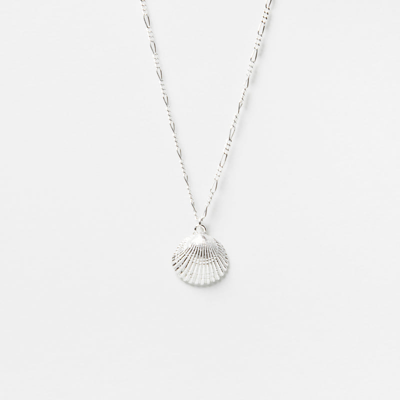 Siobhan Shell Necklace in Sterling Silver