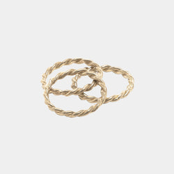 Braided Jane Knuckle Ring Combo