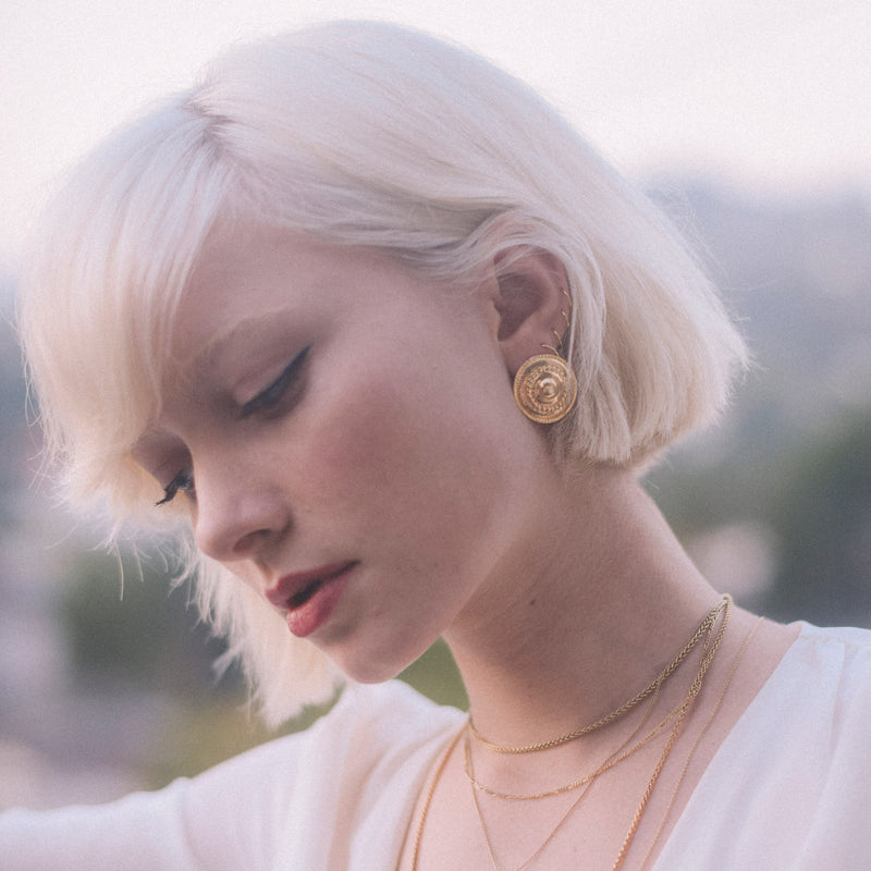 Carmen Earrings in Gold