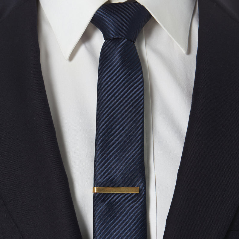 Classic Custom Tie Clip in 14k Gold Vermeil