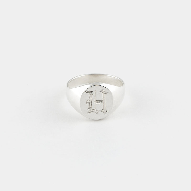 Henri Signet Ring in Sterling Silver