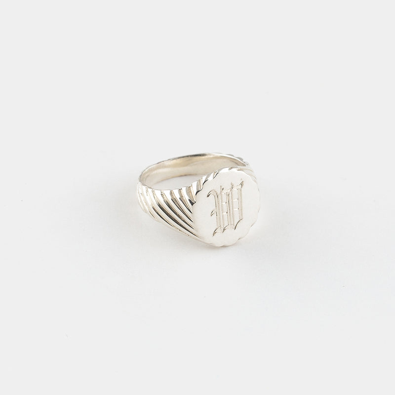 Julius Signet Ring in Sterling Silver