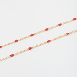 Condesa Necklace in Red