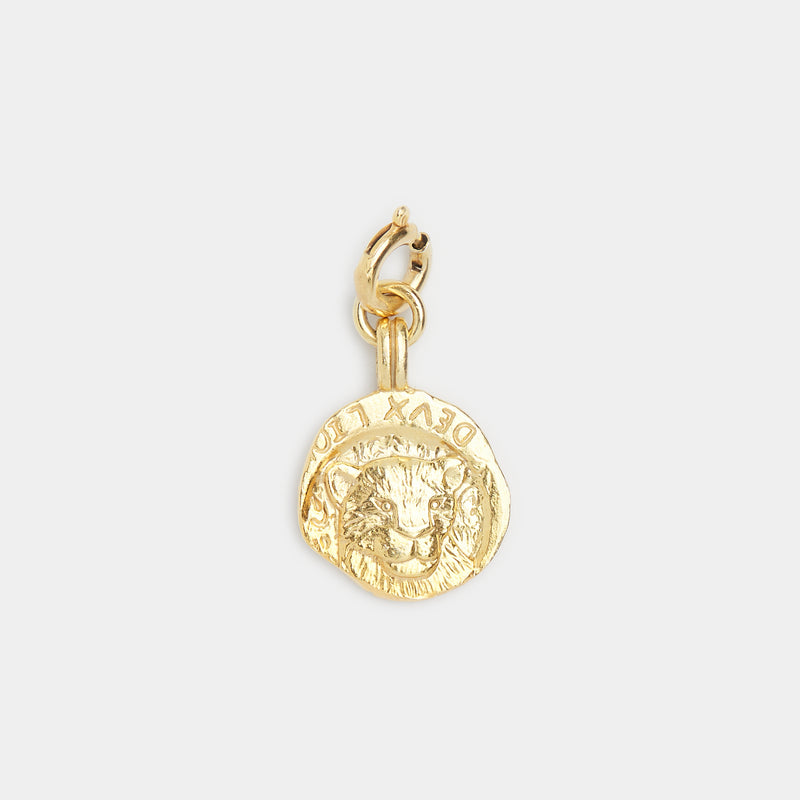 Medusa Charm in Gold : The Strong Beauty