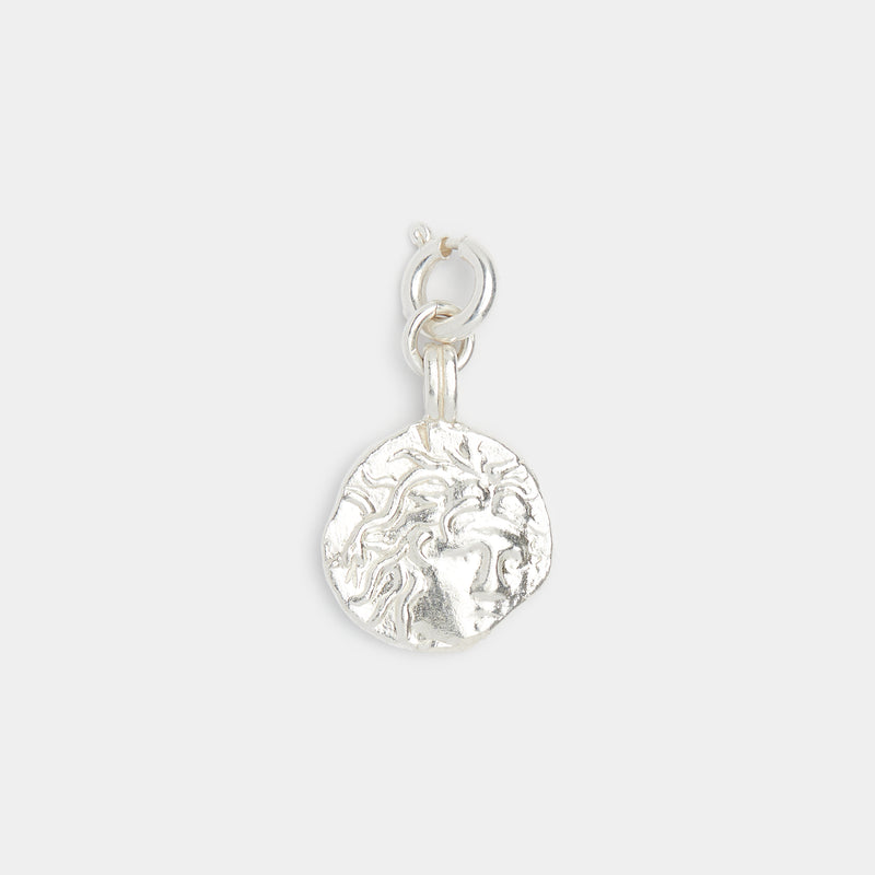 Medusa Charm in Sterling Silver : The Strong Beauty