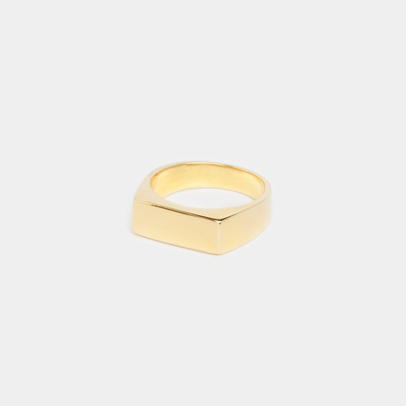 Malboro Pinky Ring in Gold