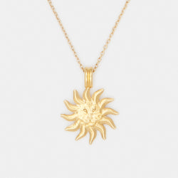 Golden Solana Necklace in Solid Gold