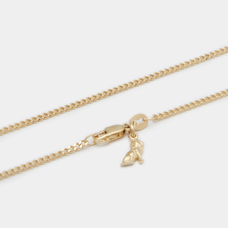 Baby Cuban Bracelet in Solid Gold for Him