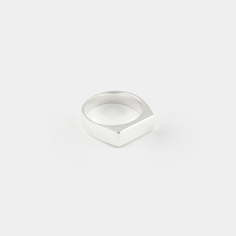 Malboro Pinky Ring in Sterling Silver