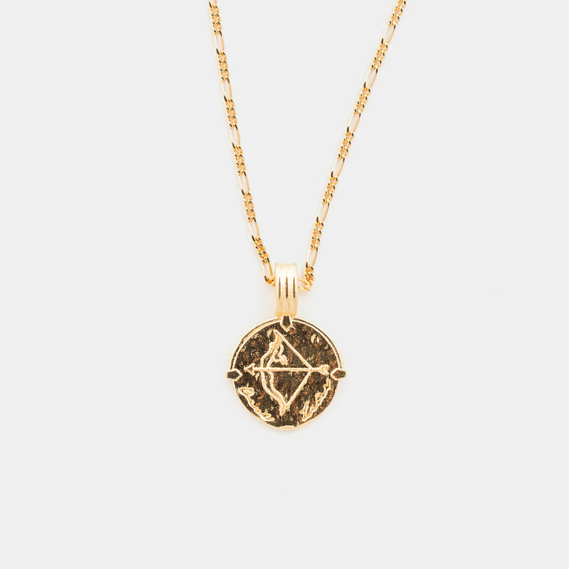 Sagittarius Necklace in Gold for Her