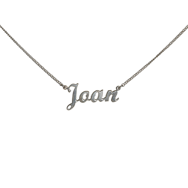 Classic Nameplate Necklace – DEUX LIONS JEWELRY