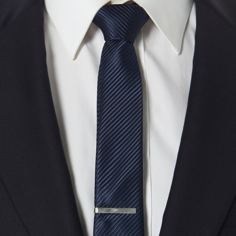 Pince à Cravate Personnalisable en Argent