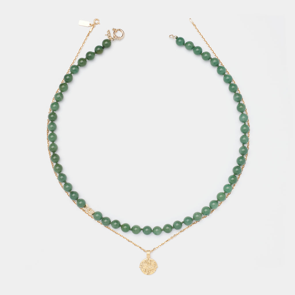 Zodiac stone necklace online