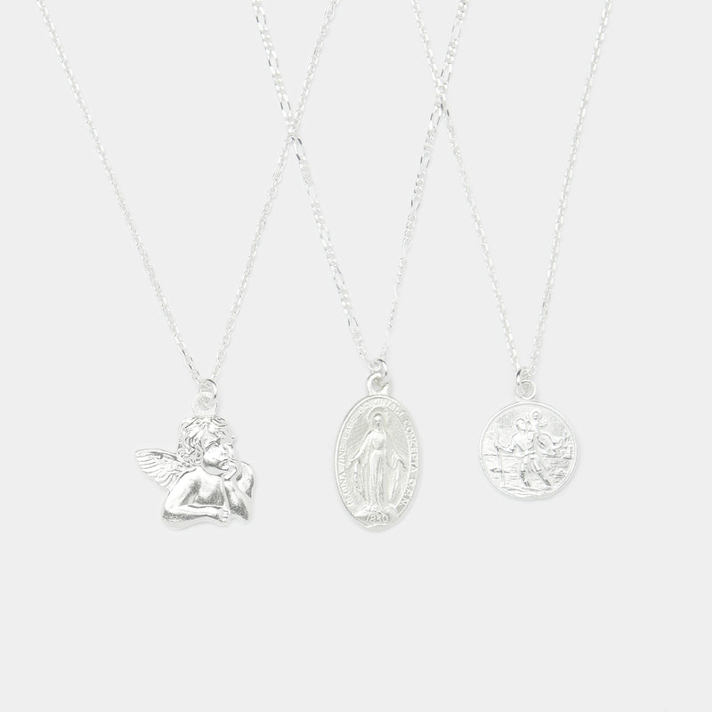 Kris Combo Necklaces in Sterling Silver