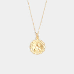 Luna Medallion in Gold for Her