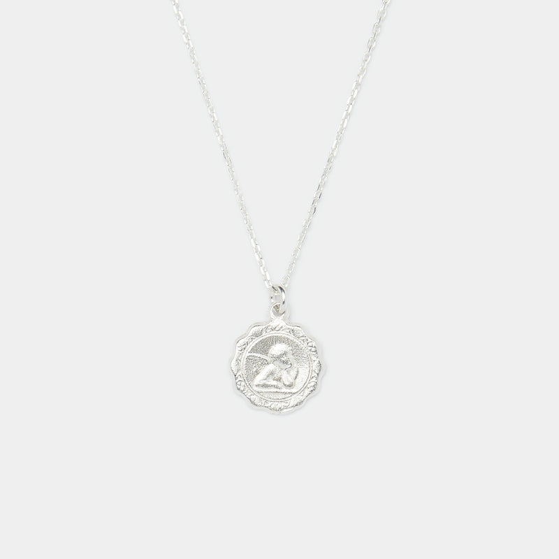 Baby Luna Medallion in Silver for Her